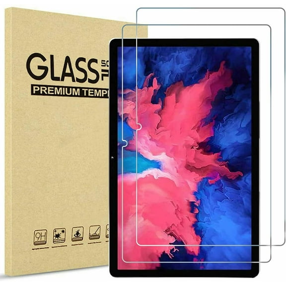 [2-Pack] EpicGadget Glass Screen Protector for Lenovo Tab P11 11" Tablet (TB-J606F / TB-J606X) Released in 2020 - Tempered Glass Film/High Definition / 9H Hardness