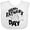 AA-White, variant on Inktastic Happy Father's Day Parent-Child Fist Bump Boys or Girls Baby Bib
