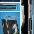 thumbnail image 7 of Samsung Galaxy Z Fold 3 5G Case [Enhanced Corner Protection] Non-Yellowing Crystal Soft TPU Bumper Shockproof Hard Clear Back Cover 2021, 7 of 7