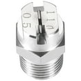 thumbnail image 4 of Flat Fan Spray Tip - 1/4 BSPT Male Thread 304 Stainless Steel Nozzle - 110 Degree 1.4mm Orifice Diameter, 4 of 4