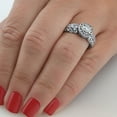 thumbnail image 4 of Pompeii 1/2ct Vintage Diamond Engagement Halo Ring 10K White Gold (G/H,I1), 4 of 4