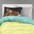 thumbnail image 2 of Carolines Treasures 7323PILLOWCASE Corgi Snuggles the pony Fabric Standard Pillowcase Standard multicolor, 2 of 2