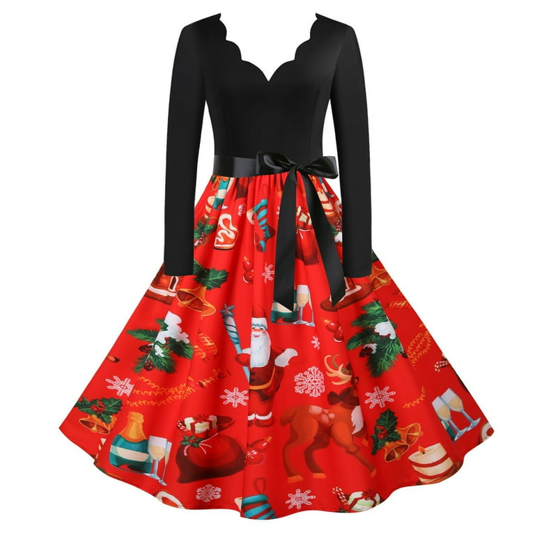 Ladies novelty shop christmas dresses