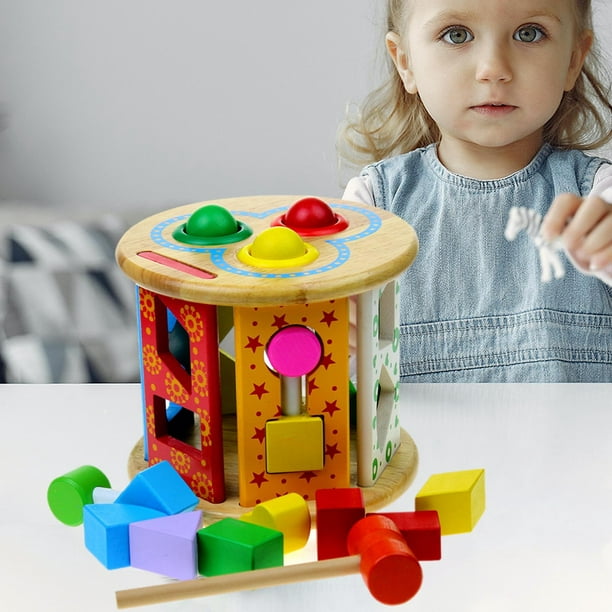 Montessori Marteau en Bois Jouet - Petits Jouet éducatif