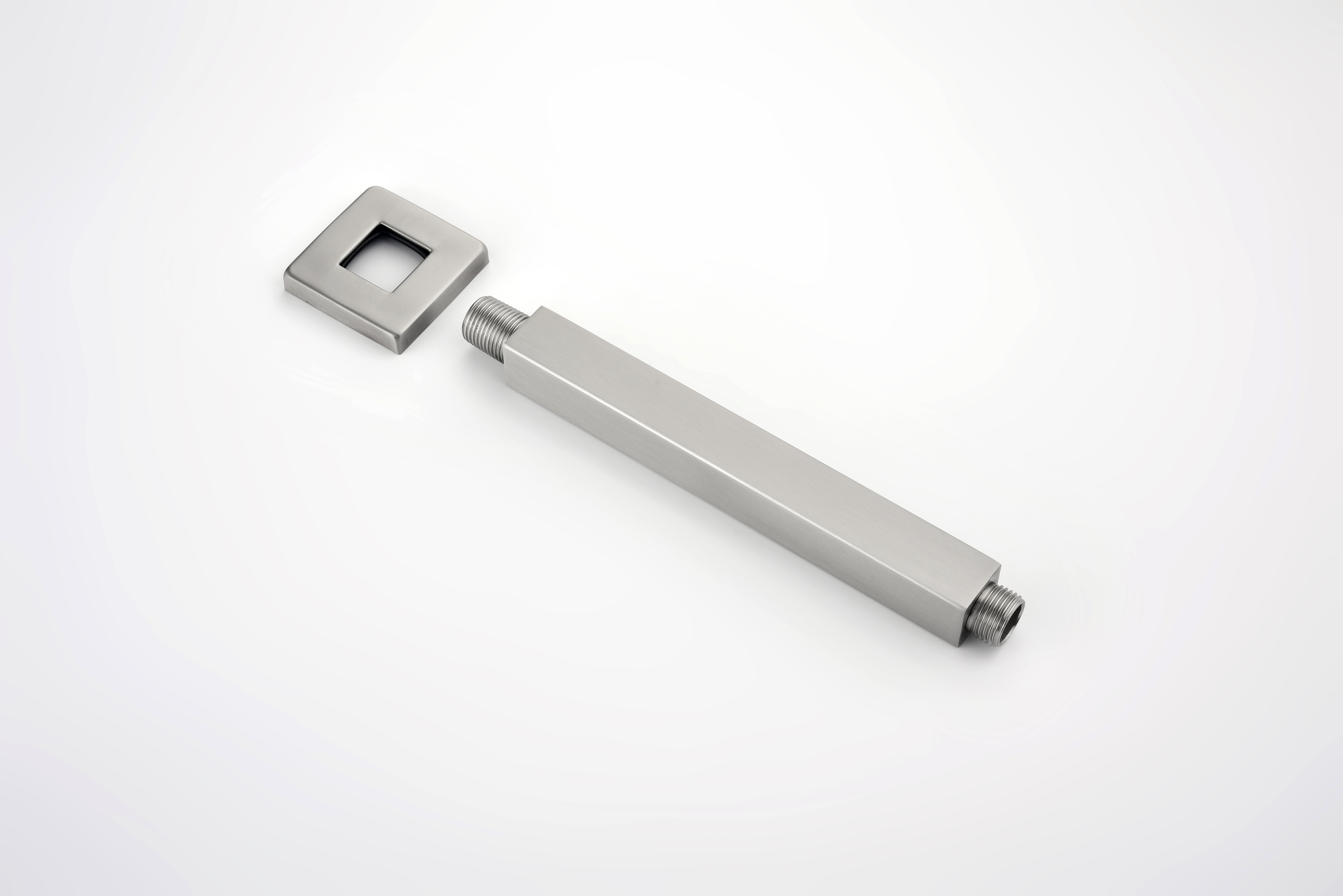 10 Inch Square Rain Shower Head with Handheld Showerhead (Without control valve)