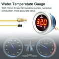 thumbnail image 3 of Gauge 52mm Water Temperature Gauge Car Digital Meter LED Display 9-36V with Temperature Sensor Alarm Function, 3 of 7