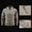Khaki, variant on Men's Polo Shirts Quater Zipper Quick Dry Performance Long Sleeve Outdoors Tactical Shirts Pique Jersey Golf Shirt Size M-4XL Army Green