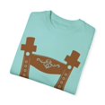 thumbnail image 3 of Humorous Leather Bavaria Tracht Dirndl Germany Holidays Novelty Germanic religious Unisex Garment-Dyed T-shirt, 3 of 4