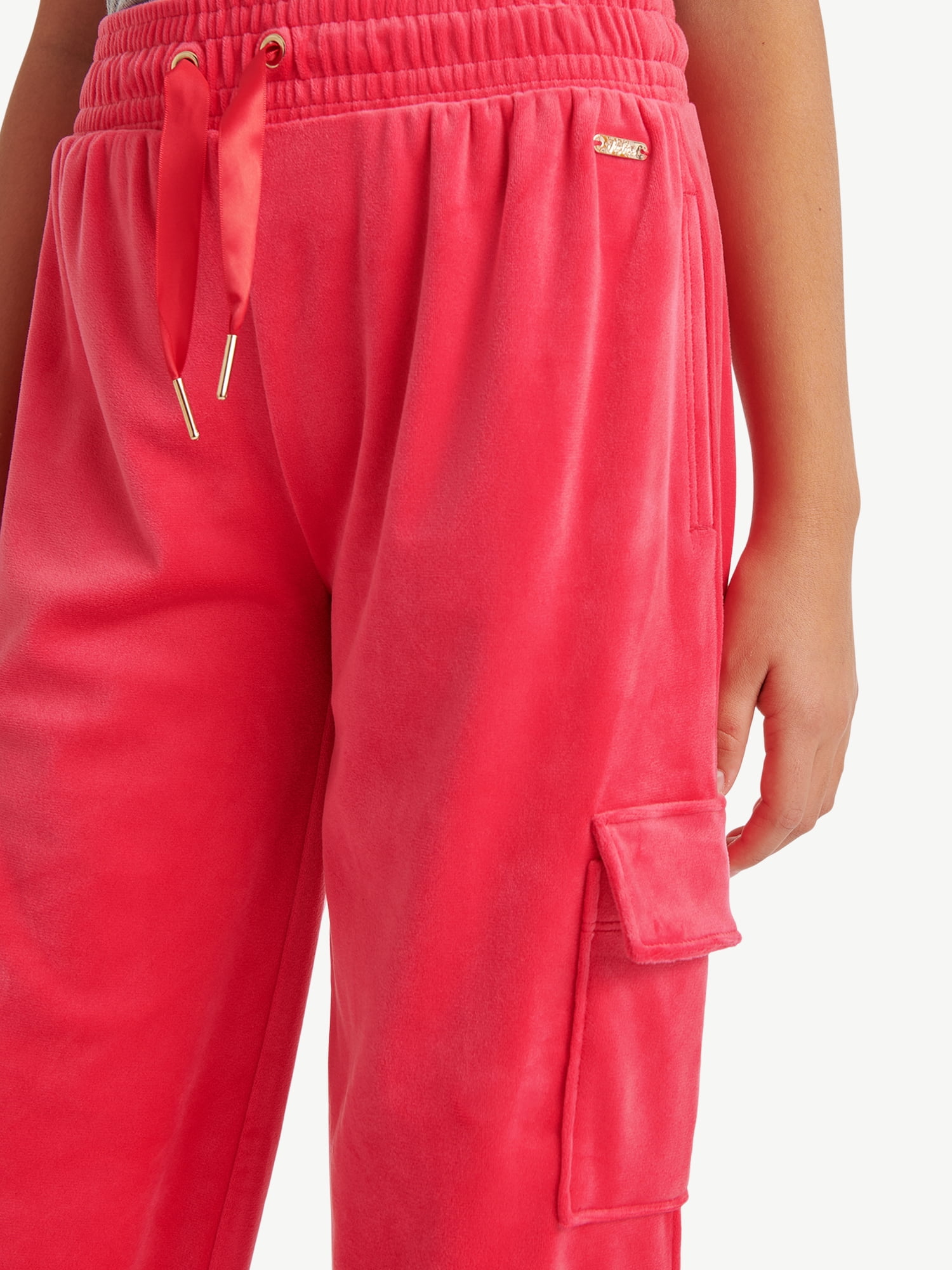 Justice Girls Velour Cargo Pants, Sizes XS - XLP