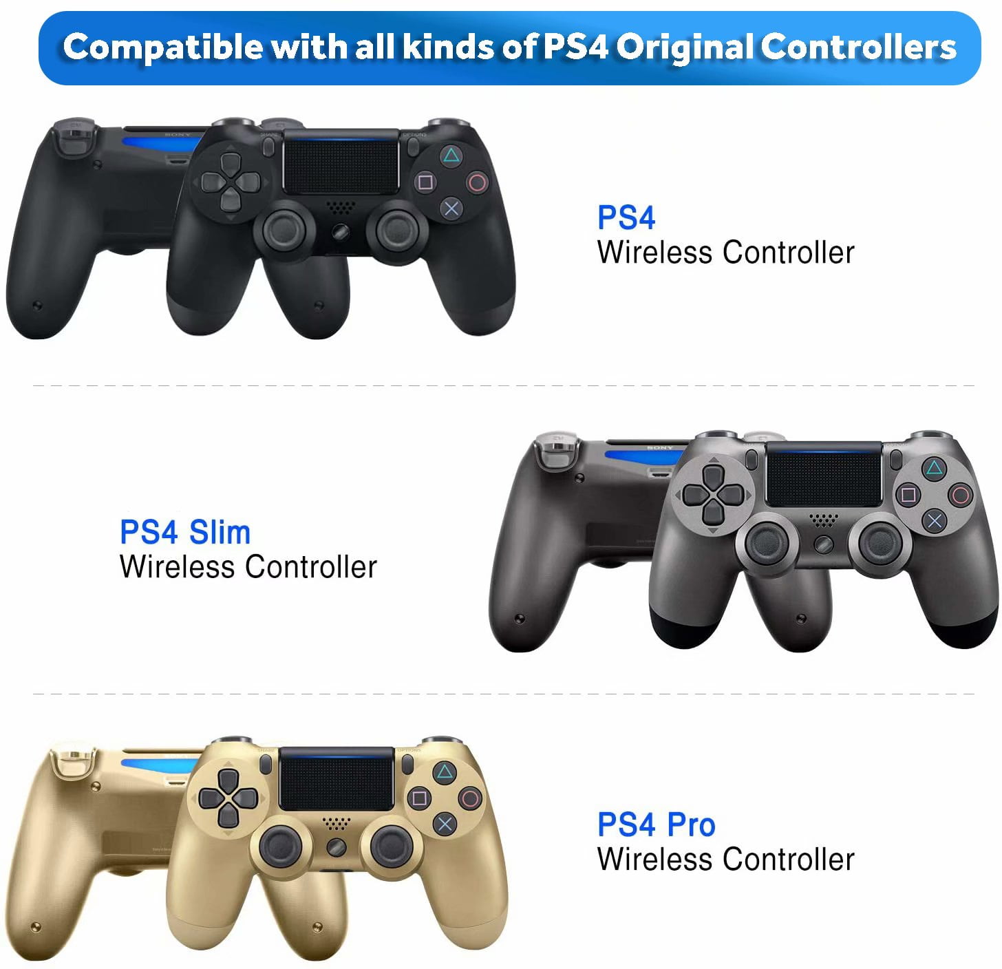 All types cheap of ps4 controllers