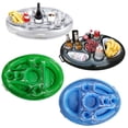 thumbnail image 2 of Porte-boisson Gonflable Premium pour Piscine pour un Plaisir Maximal - Transparent, 2 of 5