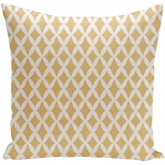 Simply Daisy Holiday Print Decorative Pillow, 16" x 16"