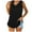 Black, variant on Women's T-Shirts V Neck Sleeveless Solid Longline Swallow Tail Tank Top Casual Elegant Daily Top Fashion Stylish Leisure Tee