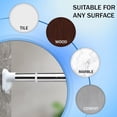 thumbnail image 3 of Tringle à Rideau à Tension pour Séparateur de Pièce Longue /. -. Grande Sans Perçage Tringle à Rideau de Fenêtre Réglable pour Salle de Bain Douche Décoration Intérieure /, 3 of 6
