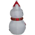 thumbnail image 4 of Gemmy Industries 105058 3.5 ft. Airblown Inflatable Mickey Mouse Snowman, White, 4 of 4