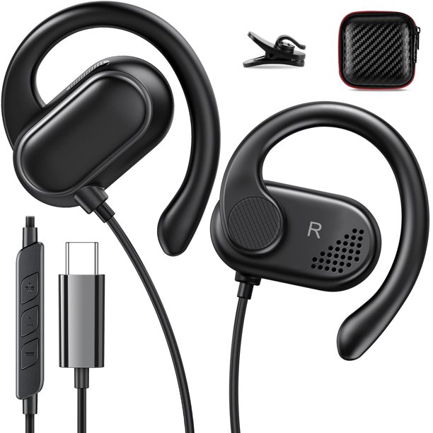 Auriculares supraaurales ACANDYA USB-C con cable para iPhone Samsung