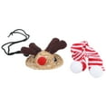 thumbnail image 2 of Gorro de Papá Noel con Dragón Barbudo Gorro de Papá Noel con Bufanda de Colores Brillantes para Accesorios Fotográficos de Atuendo de Fiesta de Navidad ANGGREK Otros, 2 of 8