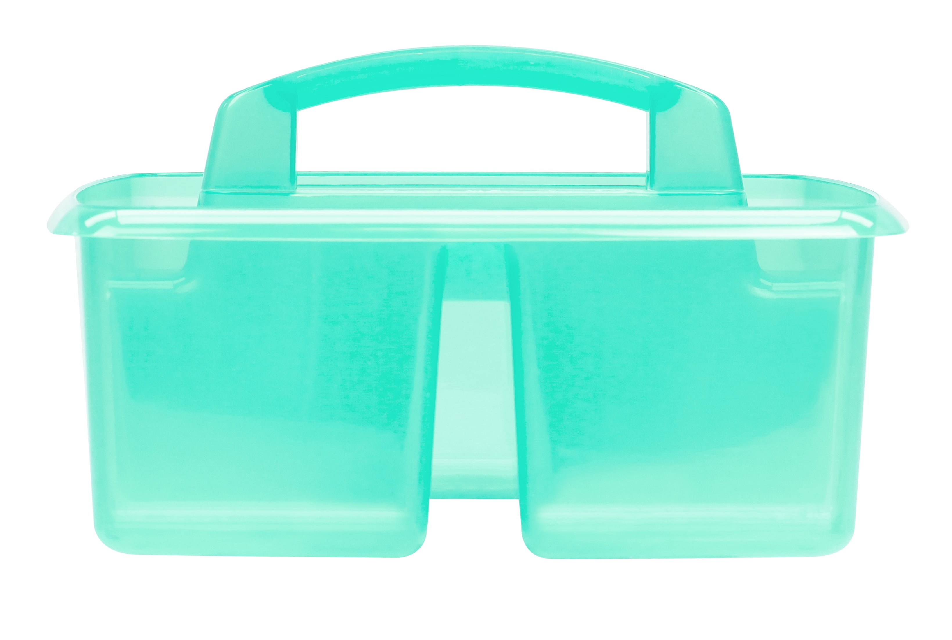 Pen+Gear Mini Plastic Caddy, Desktop Craft and Hobby Organizer, Emerald  Green, 12-Pack 