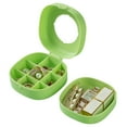 thumbnail image 2 of PENGXIANG Jewelry Organizer Divided Box Double-layer Jewelry Organizer for Drawer Desktop Travel Dorms, 2 of 3