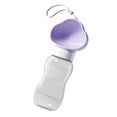 thumbnail image 4 of Tazón de agua portátil para cachorros al aire libre, taza de agua para cachorros, de agua de viaje para perros pequeños, medianos , púrpura, 600ml Gloria dispensador de viaje para cachorros, 4 of 7