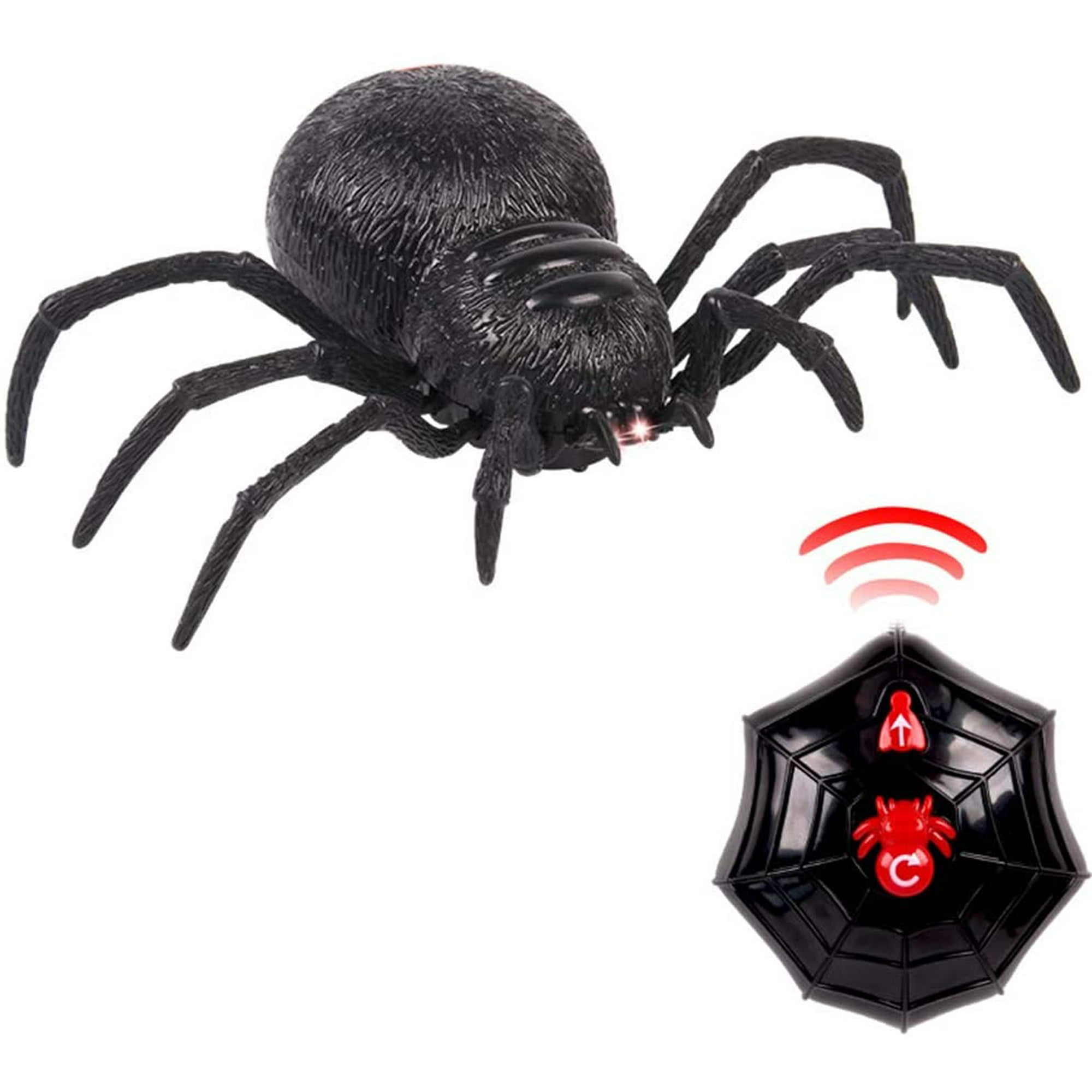 Rc Spiders Toys Remote Controlled Spider Kids Toy Spiders Halloween Party Gift Decoration With Remote Control Walmart