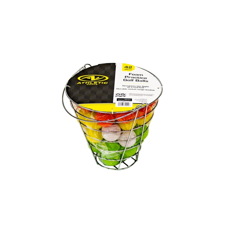 Foam Practice Golf Balls With Range Bucket, 42-Count photo 7