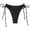 Z-Black60, variant on JIAYUE Womens Summer Swimwear Beach Vacation Bikini Thong Brazilian High Leg Lace Up Swim Bottoms Solid Color Fashion Swim Shorts