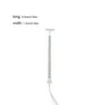 thumbnail image 4 of Ruiboury Model Railway Lamp Micro-Landscape Layout Props LED Lamppost Park Decoration Miniature Ladder Streetlights Crafts Silver（White Light）, 4 of 7