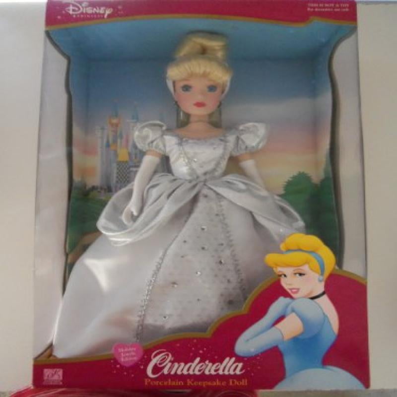 Disney Princess Cinderella Porcelain Keepsake Doll
