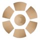 thumbnail image 2 of Practical and Elegant 7 Pcs PVC Wedge Placemats Non Slip and Insulating, 2 of 11