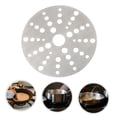 thumbnail image 3 of IFANLANDOR Lot de 1 Plaque Chauffante Feuille Conductrice pour Chauffage Uniforme Argent Forme Ronde Acier Inoxydable de Qualité Alimentaire 430, 3 of 7