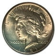 thumbnail image 2 of 1921 Peace Dollar AU-58 PCGS, 2 of 3