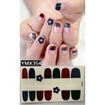 thumbnail image 1 of Pegatinas para uñas ecológicas, resistentes al agua, de larga duración, pegatinas para uñas YMX331-368, 1 of 5