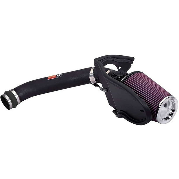 K&N Cold Air Intake Kit High Performance, Guaranteed to Increase