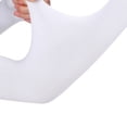 thumbnail image 7 of 1 Pair Unisex Ice Silk Cycling Sleeves Thumbhole Design Solid Color Sun Protection Arm Cover Running Driving Basketball Sports Sleeves, 7 of 7