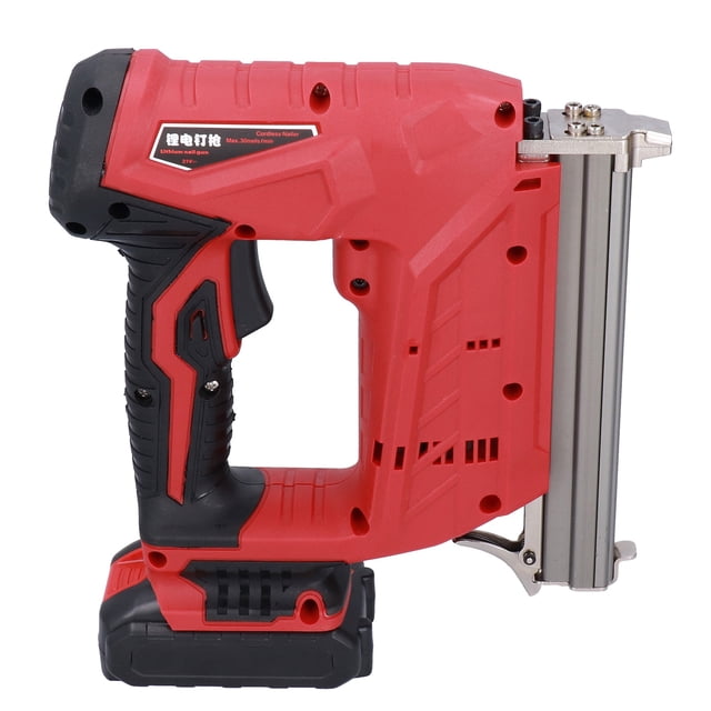 Nail Gun, AC 80-240V Electric Nailer Easy Operation For Furniture DIY For Wood Box Binding ANGGREK Enchufe de EE. UU.