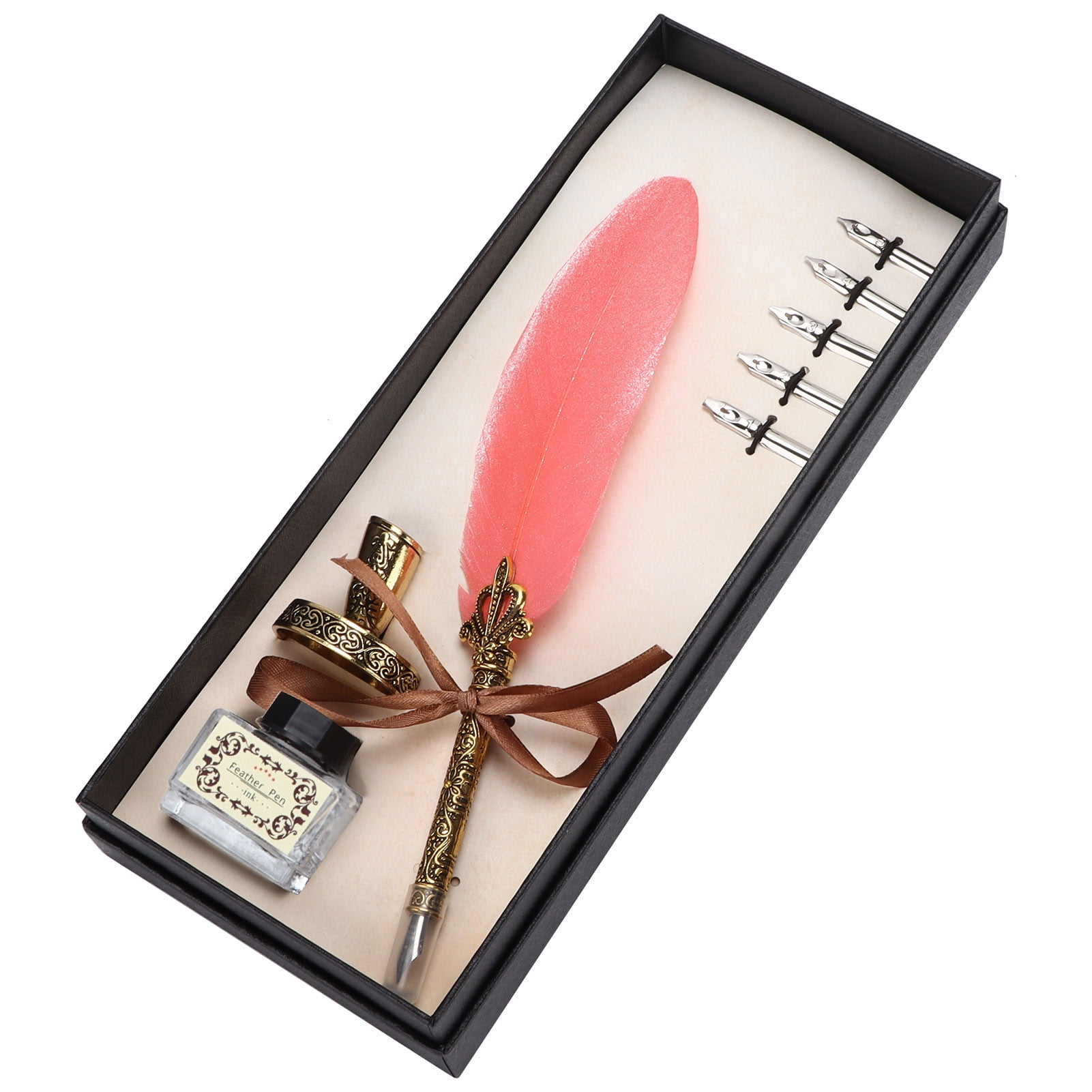 Ymiko Quill Pen Set, Retro Calligraphy Pen Kit For Writing For Teachers