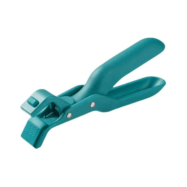 Pinza de silicona antiescaldaduras multiusos para sujetar recipientes: agarre seguro y estable para utensilios de cocina calientes, esencial en la cocina, material de nailon y silicona, verde/rojo, 19