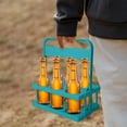 thumbnail image 7 of Savings Kcavykas Portable Plastic Beer Basket Beverage Bottle Holder Rack for Sports Picnic Party Outdoor Drink Organizer Today’s Must-Have Bargains, 7 of 7