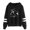 Black, variant on Sombr Pullover Hoodie The Late Nights & Young Romance Tour Pocketless Long Sleeve Women Men Casual Sweatshirt