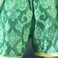 thumbnail image 3 of FLUORY Muay Thai Shorts Free Combat Mixed Martial Arts Boxing Training Match Side Hollow out Embroidery Shorts, 3 of 4