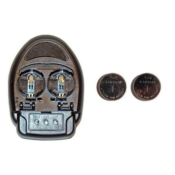 LIR2032 Charger   2 x LIR2032 3.6 Volt Lithium Ion Button Batteries