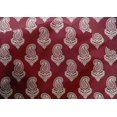 thumbnail image 5 of oneOone Cotton Silk Red Fabric Block Craft Projects Decor Fabric Printed By The Yard 42 Inch Wide, 5 of 5