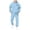 Light Blue, variant on Boys Outfit Sets Stylish Print Playwear Boys Summer Clothes,Purple,160
