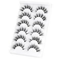 thumbnail image 6 of Natural Lashes Wispy Eyelashes Cat Eye False Eyelashes Strip 3D Fake Eyelashes 17MM Fluffy Faux Mink Lashes 6 Pairs, 6 of 7