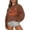 A-Brown184, variant on Bibifish Womens Halloween Pumpkin Face Graphic Sweatshirts Crew Neck Long Sleeve Oversized Soft Autumn Daily Tops