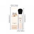 thumbnail image 3 of RAGUPEL Sunscreen Setting Powder,Scalp Sunscreen,Mineral Brush Powder for Face&Scalp,Oil Control Natural Matte Finish,Lasting Lightweight Breathable, 3 of 8