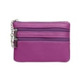 thumbnail image 1 of Huanglei Women Men Small Purse Wallet Compact Zipper Pocket Change Holder For Daily Use Lightweight Travel Organizer, 1 of 3