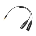 thumbnail image 2 of TRS a Masculino Hembra de 3.5 mm a 2 Part de repuesto 5-Pin Actualización de 30 cm HEMBRA HOMBRA 5 PIN a AUDIO DEL AUDIO 3.5, 2 of 8