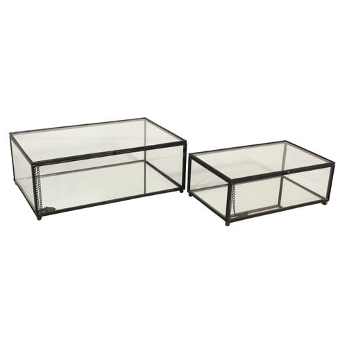 Cheungs 2 Piece Glass Box Set